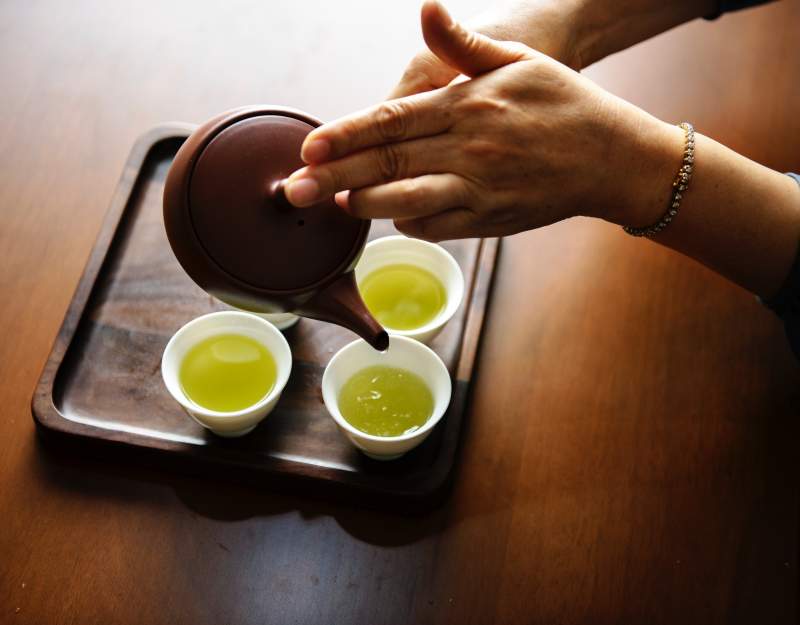 Green Tea blog header image